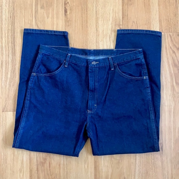 RUSTLER Heavyweight Straight Leg Denim Jeans • 40X30 - Picture 2 of 4